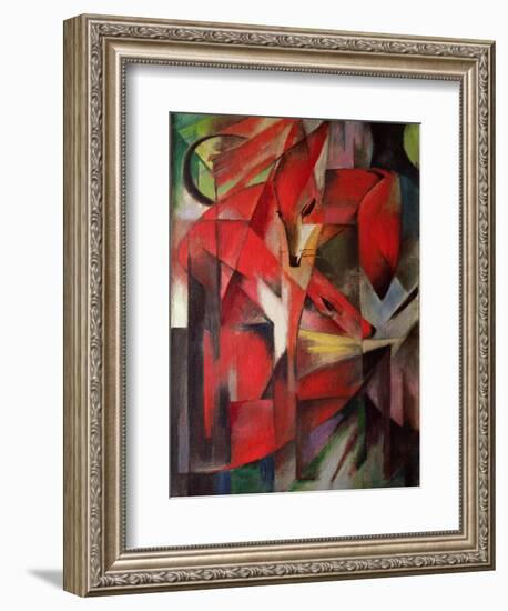 The Fox, 1913-Franz Marc-Framed Premium Giclee Print