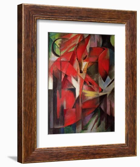 The Fox, 1913-Franz Marc-Framed Premium Giclee Print