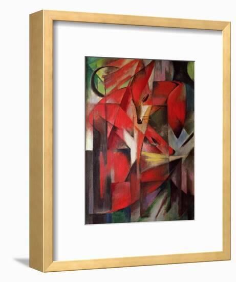 The Fox, 1913-Franz Marc-Framed Premium Giclee Print