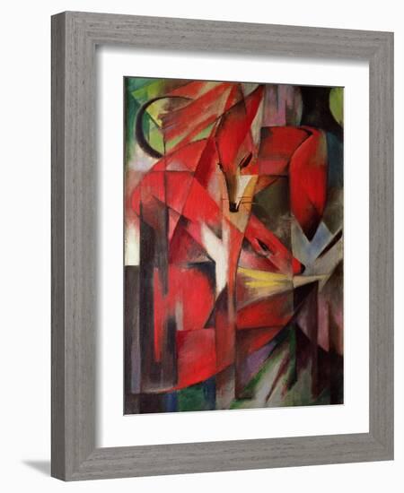 The Fox, 1913-Franz Marc-Framed Giclee Print