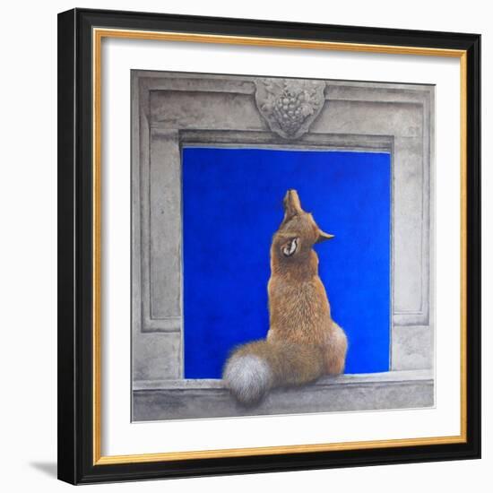 The Fox and Grapes-Tim Hayward-Framed Giclee Print