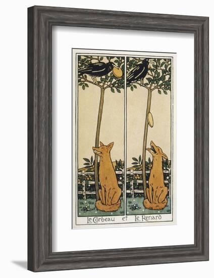 The Fox and the Crow-T.c. Derrick-Framed Photographic Print