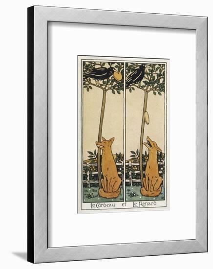 The Fox and the Crow-T.c. Derrick-Framed Photographic Print