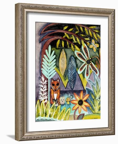 The Fox and the Hedgehog-Wyanne-Framed Giclee Print