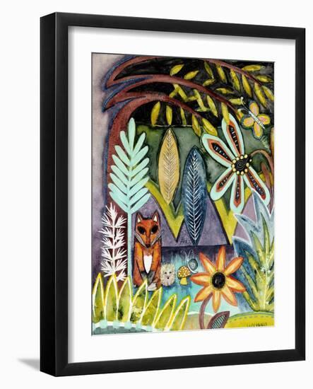 The Fox and the Hedgehog-Wyanne-Framed Giclee Print