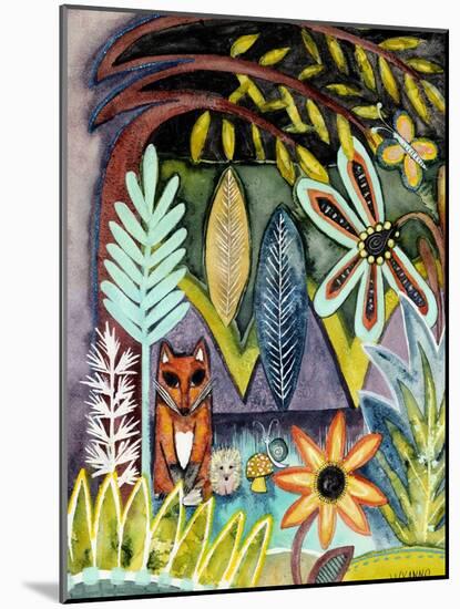 The Fox and the Hedgehog-Wyanne-Mounted Giclee Print