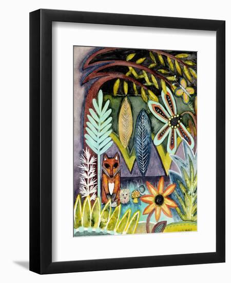 The Fox and the Hedgehog-Wyanne-Framed Giclee Print