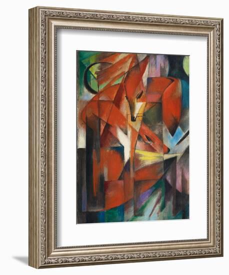 The Fox, c.1913-Franz Marc-Framed Art Print