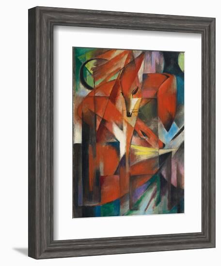 The Fox, c.1913-Franz Marc-Framed Art Print