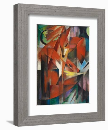 The Fox, c.1913-Franz Marc-Framed Art Print