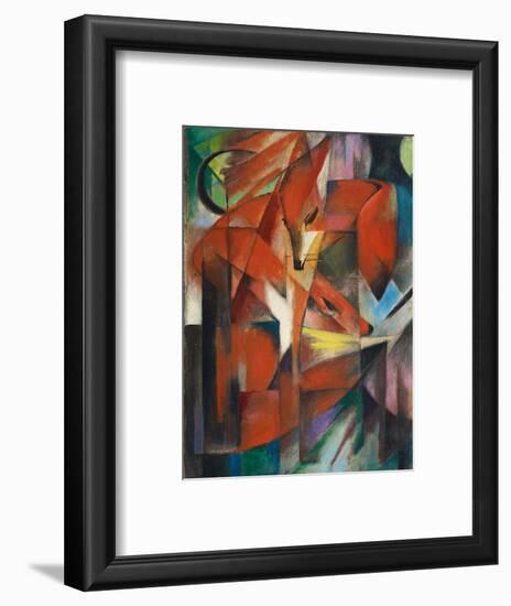 The Fox, c.1913-Franz Marc-Framed Art Print