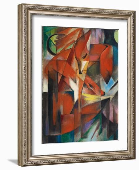 The Fox, c.1913-Franz Marc-Framed Art Print