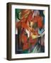 The Fox, c.1913-Franz Marc-Framed Art Print