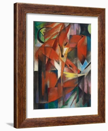 The Fox, c.1913-Franz Marc-Framed Art Print