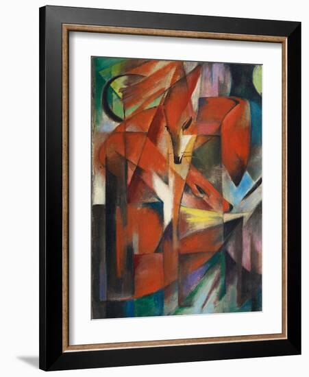 The Fox, c.1913-Franz Marc-Framed Art Print