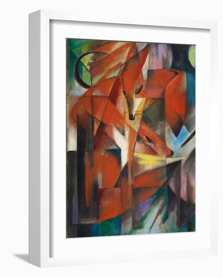 The Fox, c.1913-Franz Marc-Framed Art Print