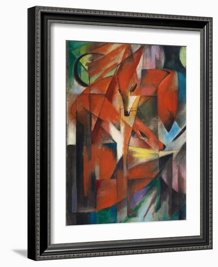 The Fox, c.1913-Franz Marc-Framed Art Print