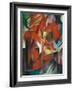 The Fox, c.1913-Franz Marc-Framed Art Print