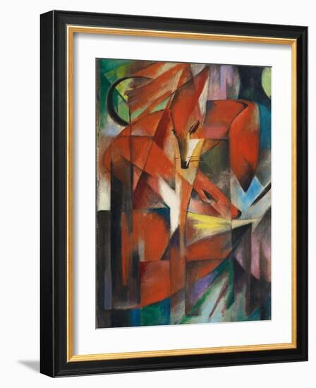 The Fox, c.1913-Franz Marc-Framed Art Print