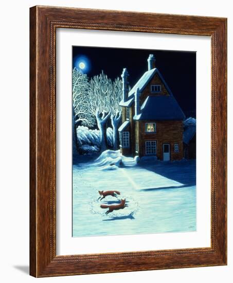 The Fox Dance, 1986-Liz Wright-Framed Giclee Print