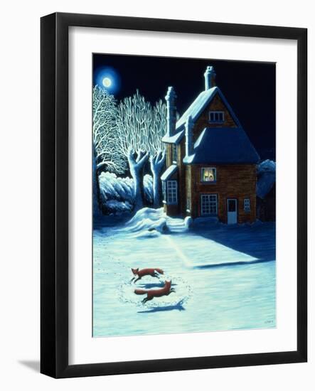 The Fox Dance, 1986-Liz Wright-Framed Giclee Print