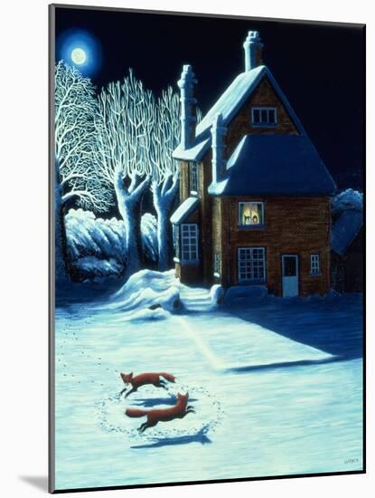 The Fox Dance, 1986-Liz Wright-Mounted Giclee Print