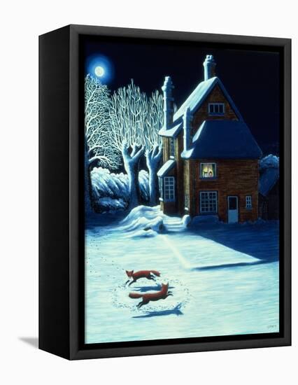 The Fox Dance, 1986-Liz Wright-Framed Premier Image Canvas