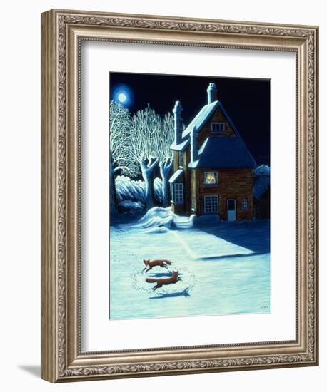 The Fox Dance, 1986-Liz Wright-Framed Giclee Print