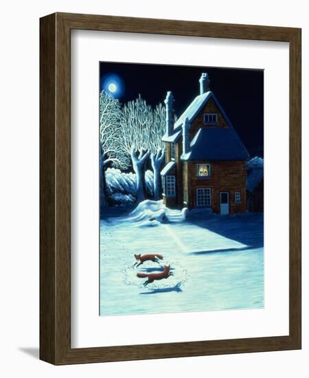 The Fox Dance, 1986-Liz Wright-Framed Giclee Print