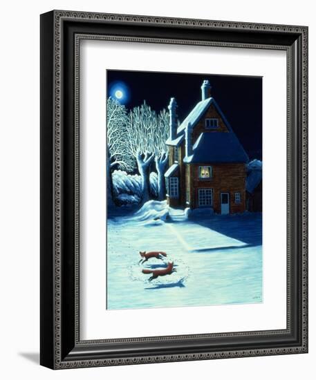 The Fox Dance, 1986-Liz Wright-Framed Giclee Print