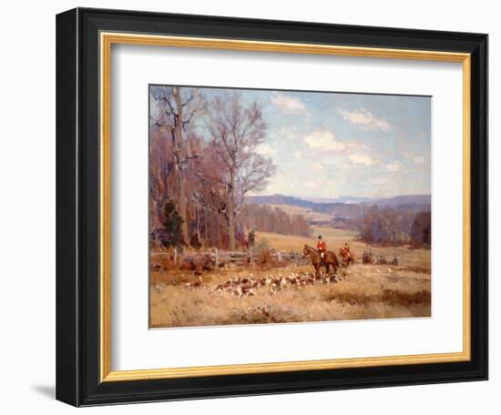 The Fox Hunt-John Frost-Framed Premium Giclee Print