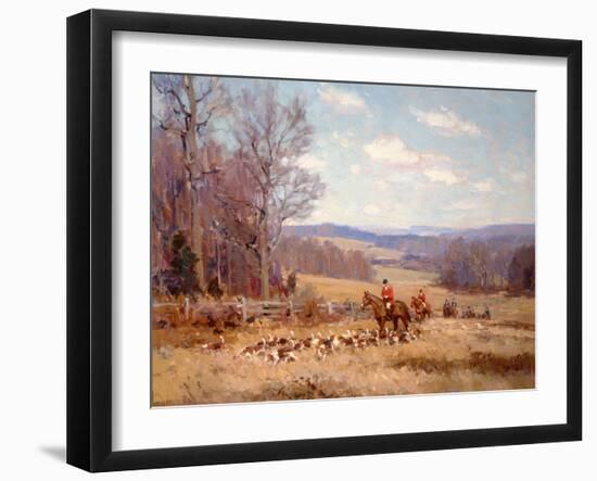 The Fox Hunt-John Frost-Framed Art Print