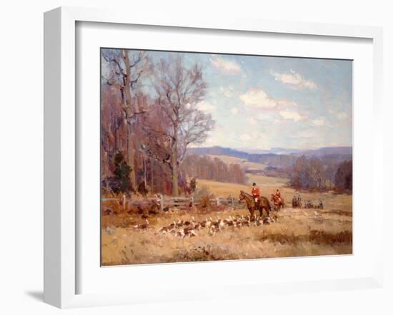 The Fox Hunt-John Frost-Framed Art Print