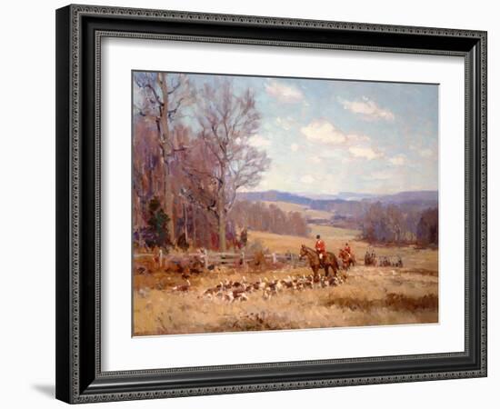 The Fox Hunt-John Frost-Framed Art Print