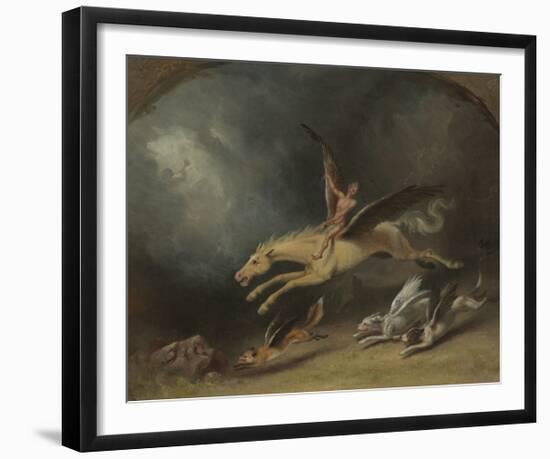 The Fox Hunter's Dream-William Holbrook Beard-Framed Premium Giclee Print