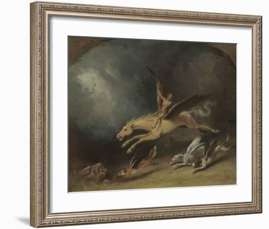 The Fox Hunter's Dream-William Holbrook Beard-Framed Premium Giclee Print