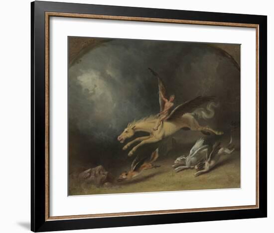 The Fox Hunter's Dream-William Holbrook Beard-Framed Premium Giclee Print