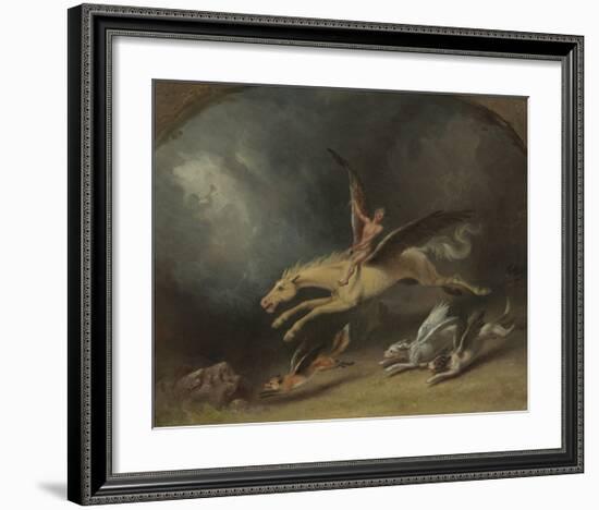 The Fox Hunter's Dream-William Holbrook Beard-Framed Premium Giclee Print