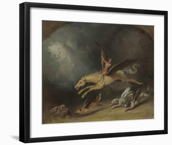 The Fox Hunter's Dream-William Holbrook Beard-Framed Premium Giclee Print