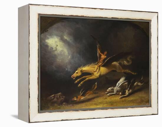 The Fox Hunter's Dream-William Holbrook Beard-Framed Premier Image Canvas