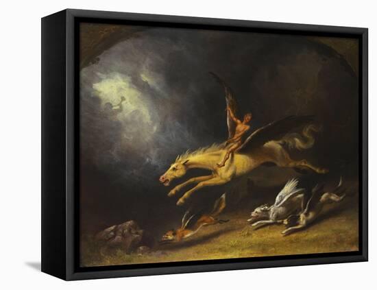 The Fox Hunter's Dream-William Holbrook Beard-Framed Premier Image Canvas