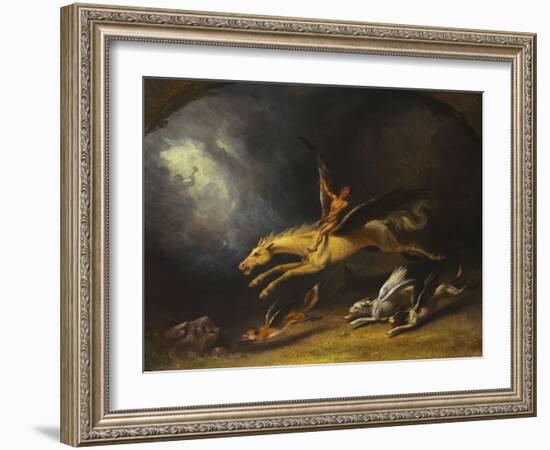 The Fox Hunter's Dream-William Holbrook Beard-Framed Giclee Print