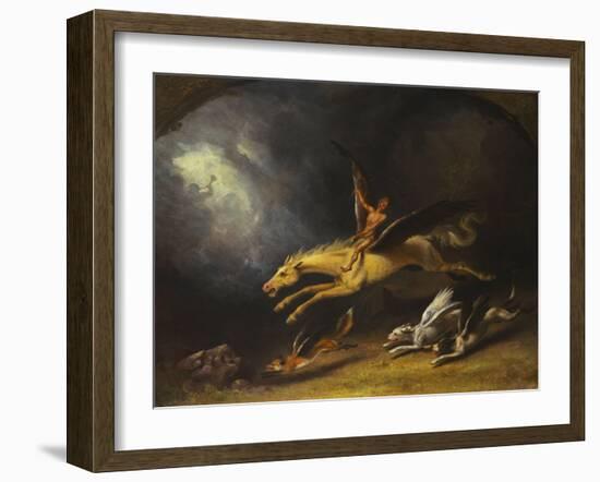 The Fox Hunter's Dream-William Holbrook Beard-Framed Giclee Print