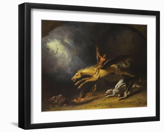 The Fox Hunter's Dream-William Holbrook Beard-Framed Giclee Print