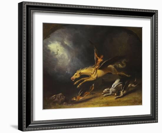 The Fox Hunter's Dream-William Holbrook Beard-Framed Giclee Print