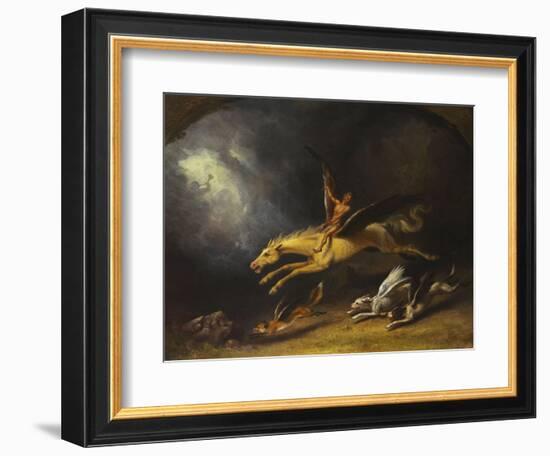 The Fox Hunter's Dream-William Holbrook Beard-Framed Giclee Print