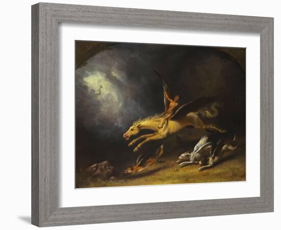 The Fox Hunter's Dream-William Holbrook Beard-Framed Giclee Print