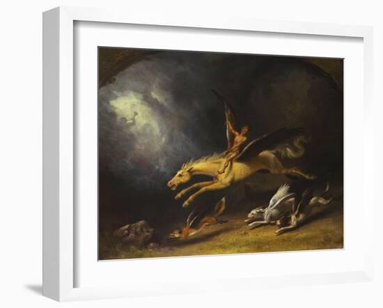 The Fox Hunter's Dream-William Holbrook Beard-Framed Giclee Print