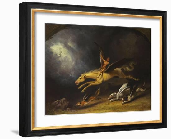 The Fox Hunter's Dream-William Holbrook Beard-Framed Giclee Print