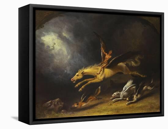 The Fox Hunter's Dream-William Holbrook Beard-Framed Premier Image Canvas